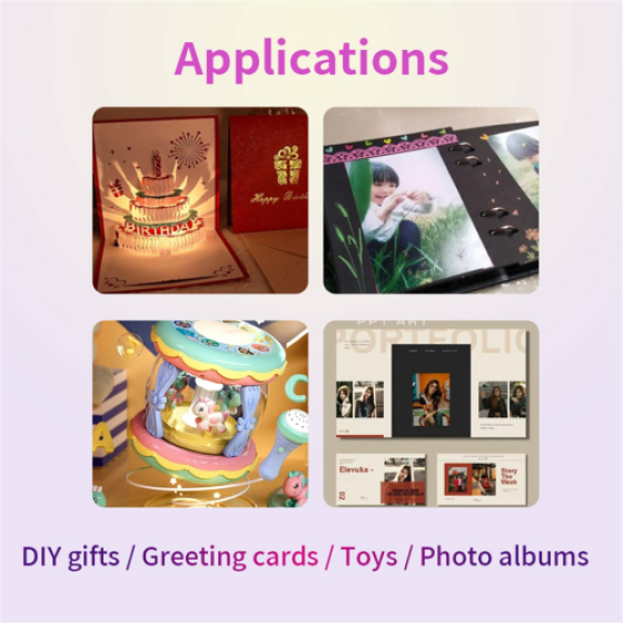 GC04 磁気制御カード記録ムーブメント グリーティングカードムーブメント A